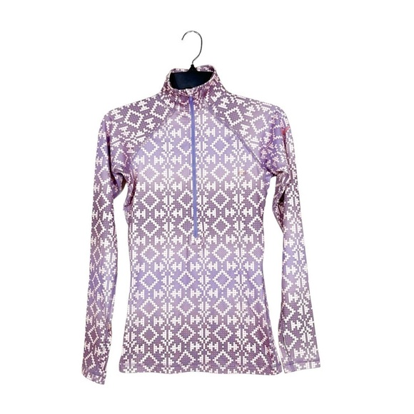 Nike Pro Dri-Fit Hyperwarm 1/2 Zip Pullover Women's Top Long Sleeve Size S - Picture 2 of 6